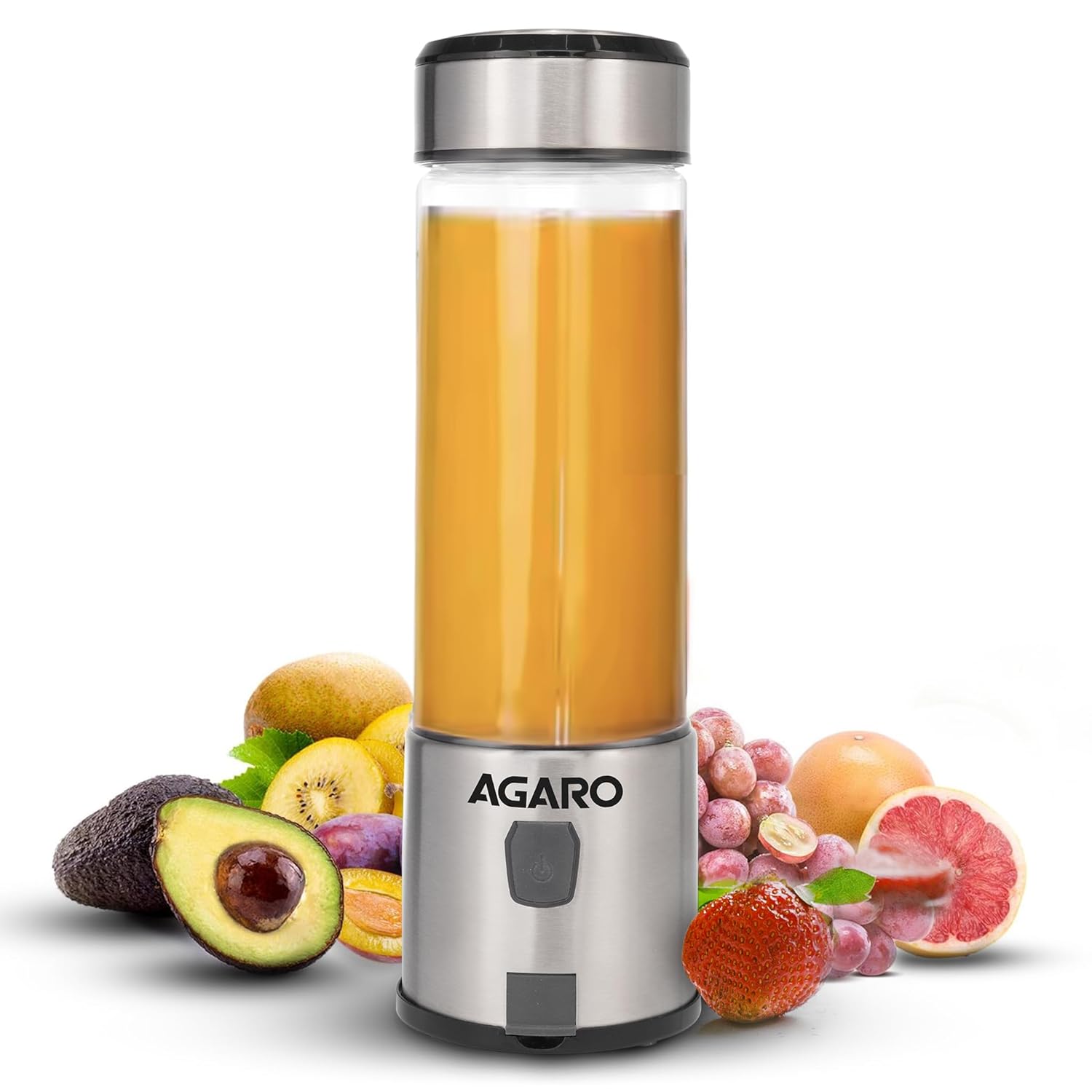 ortable USB Rechargeable Mini Juicer Blender,Electric Juicer Bottle For Smoothies and Juices, Mixer Juicer that Crushes Ice,